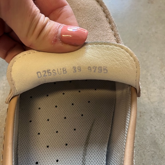 GEOX leather loafers Womens tan size 8.5 - Picture 4 of 6